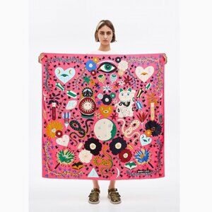 BIMBA Y LOLA Strawberry Lucky Charms scarf